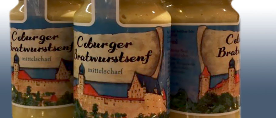 Coburger Bratwurstsenf - Edeka Wagner - Bild